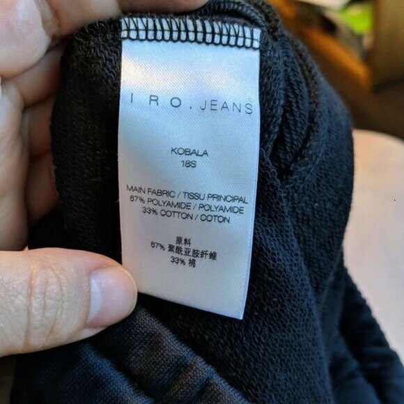 IRO Kobala cotton blend sweatpants size S like new - Picture 10 of 10